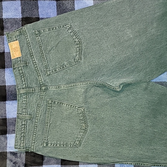 Vintage. Made in USA. Lands' End Square Rigger Jeans. Waist 37 inseem 28 - Picture 15 of 16